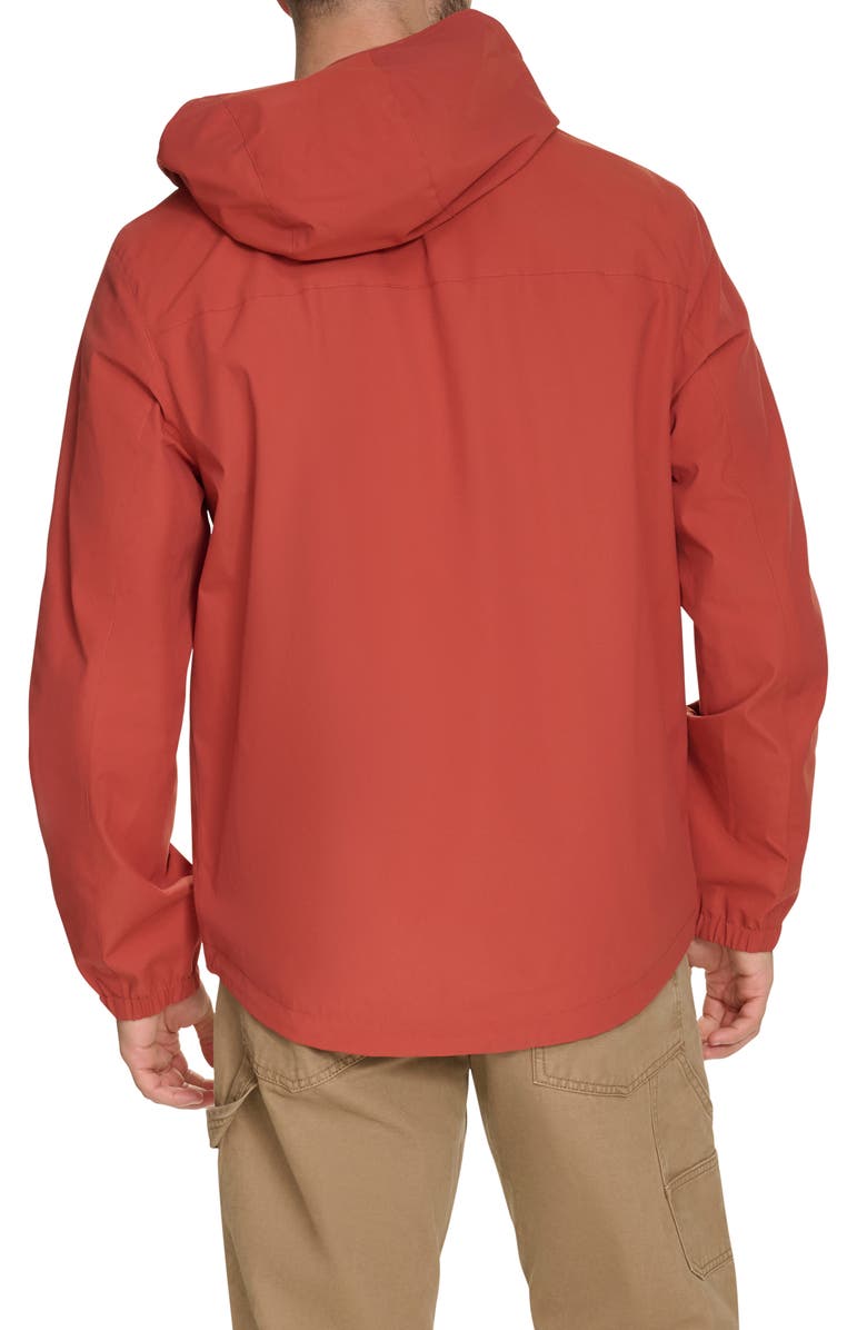 Levi's Hooded Rain Jacket, Alternate, color, Barn Red