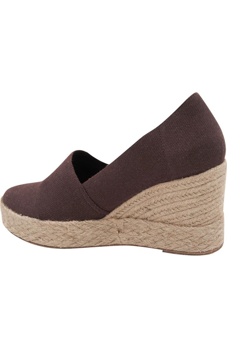 André Assous Patti Espadrille Wedge, Alternate, color, Cocoa Powder