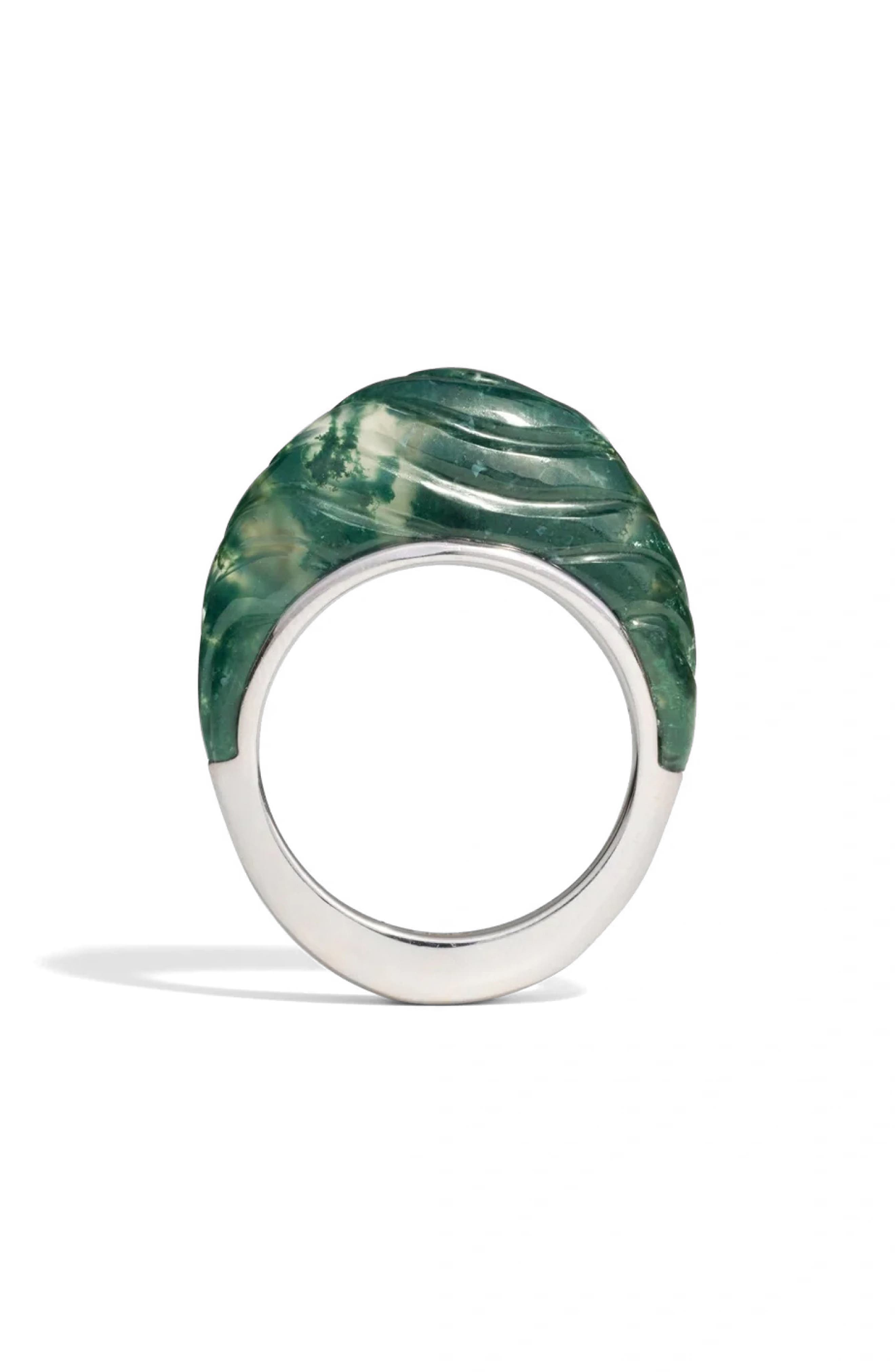 selected GREEN/ STERLING SILVER