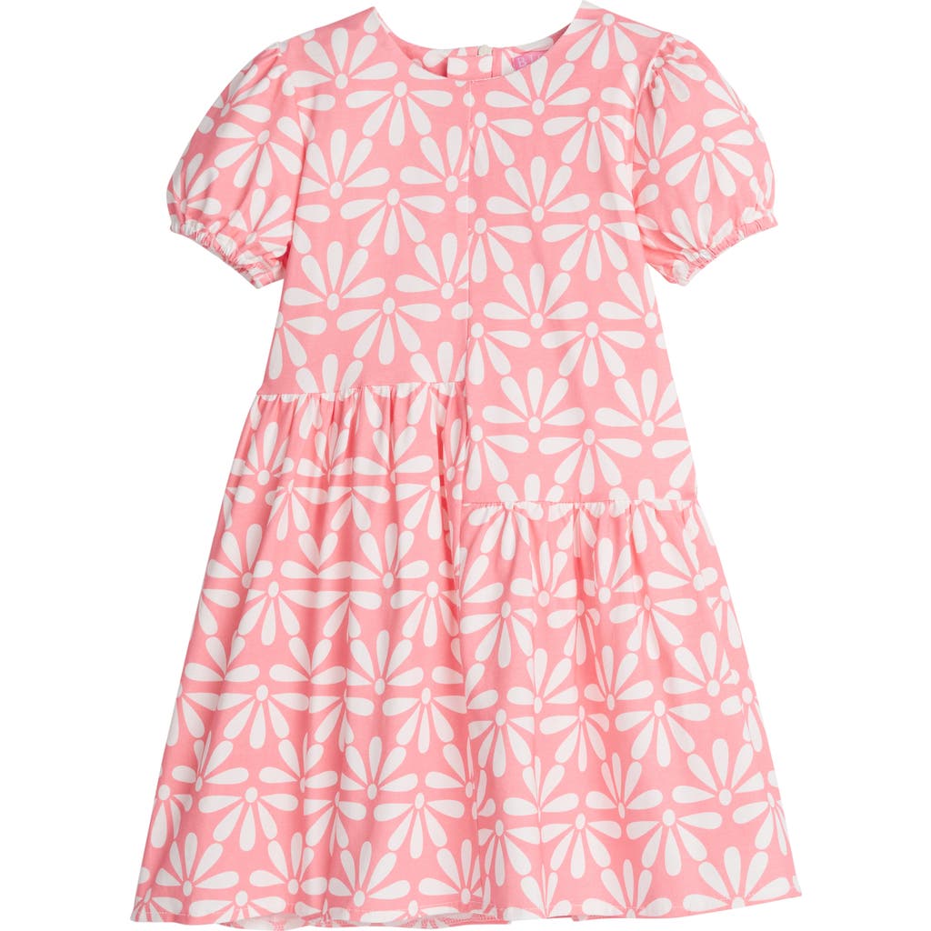 Bisby Kids' Knit Phillipa Dress In Fan Floral