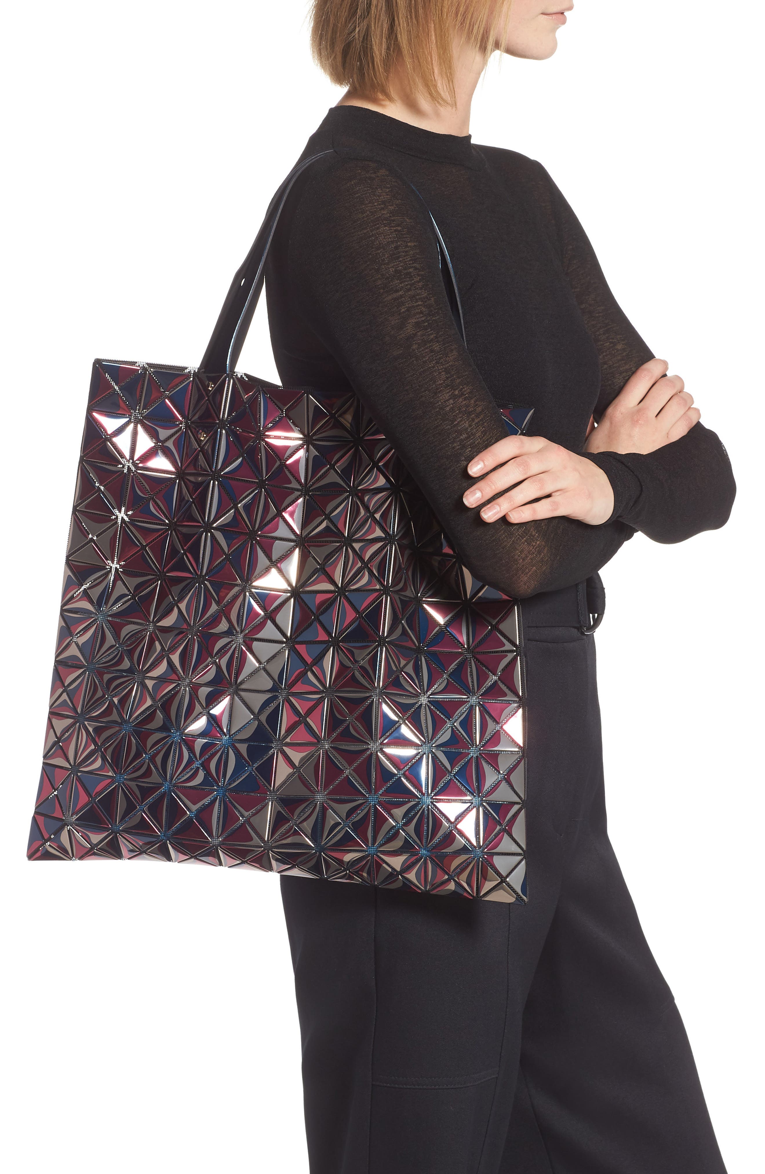 Bao Bao Issey Miyake Reflection Tote, Alternate, color, 