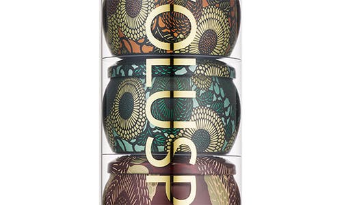 Voluspa Japonica Set Of 5 Mini Tin Candles In Multi