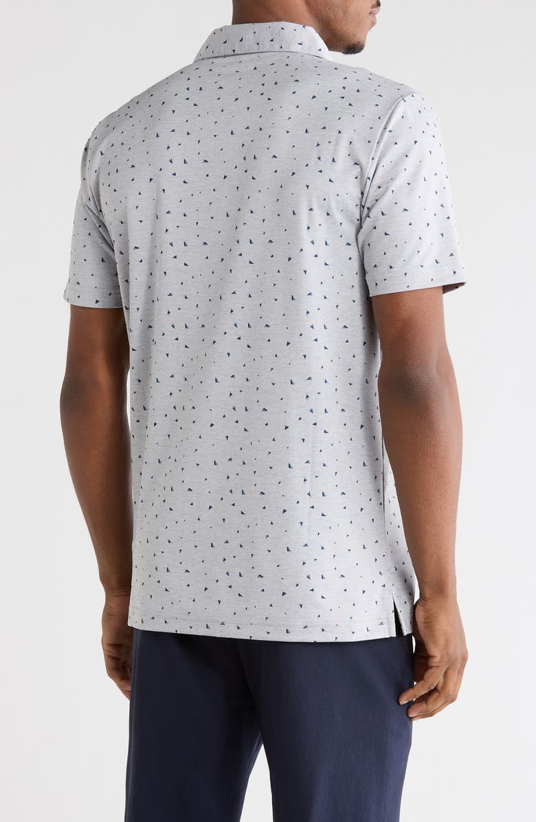 TravisMathew Coffee House Polo, Alternate, color, Heather Medium Grey