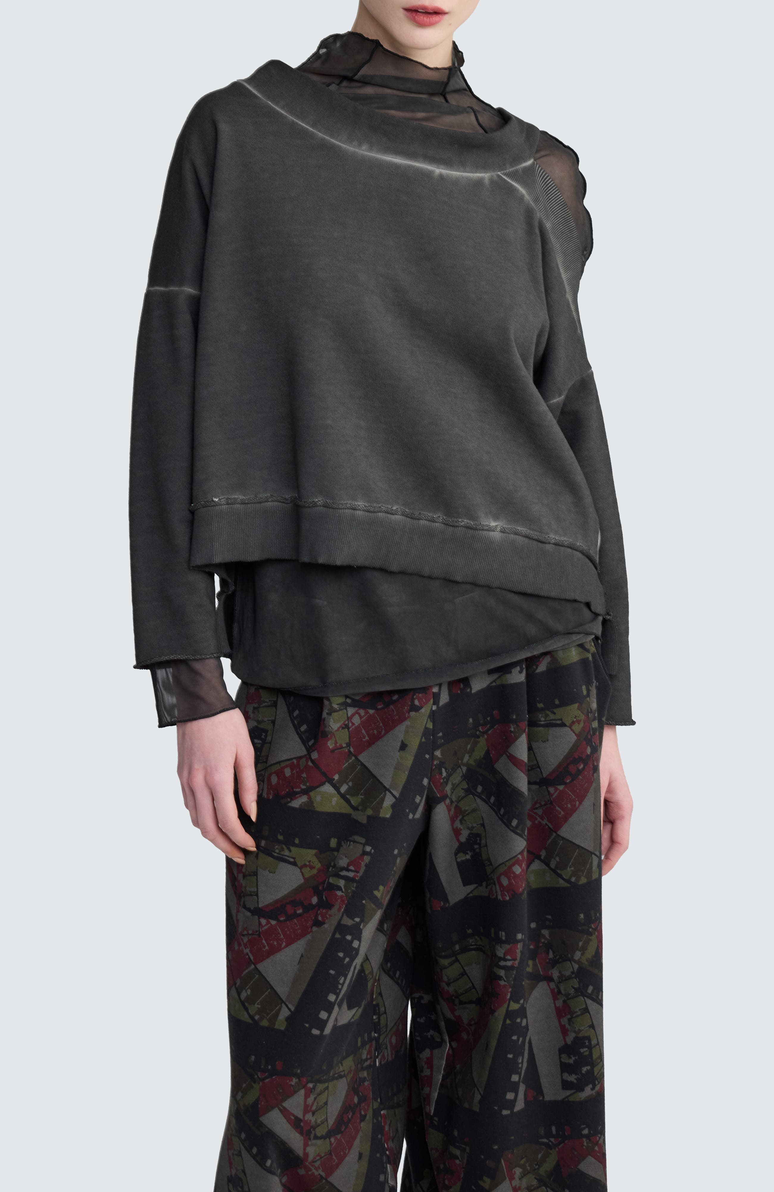 Yara One-Shoulder Pullover