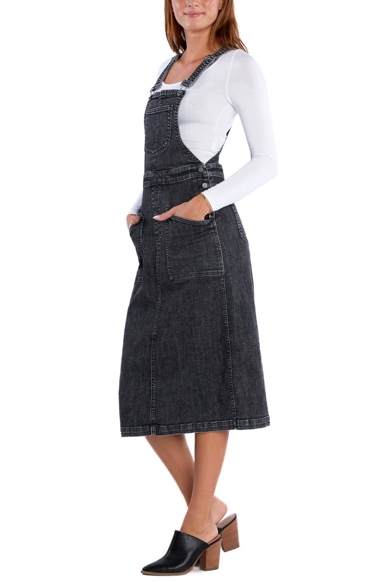 Estelle Denim Dress, Alternate, color, SMOOTH GREY