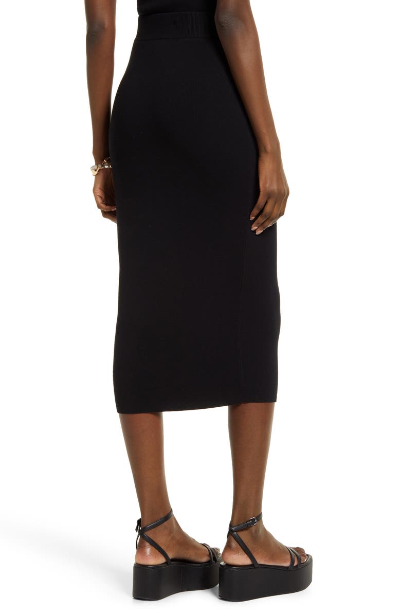 Open Edit Rib Pencil Skirt, Alternate, color,