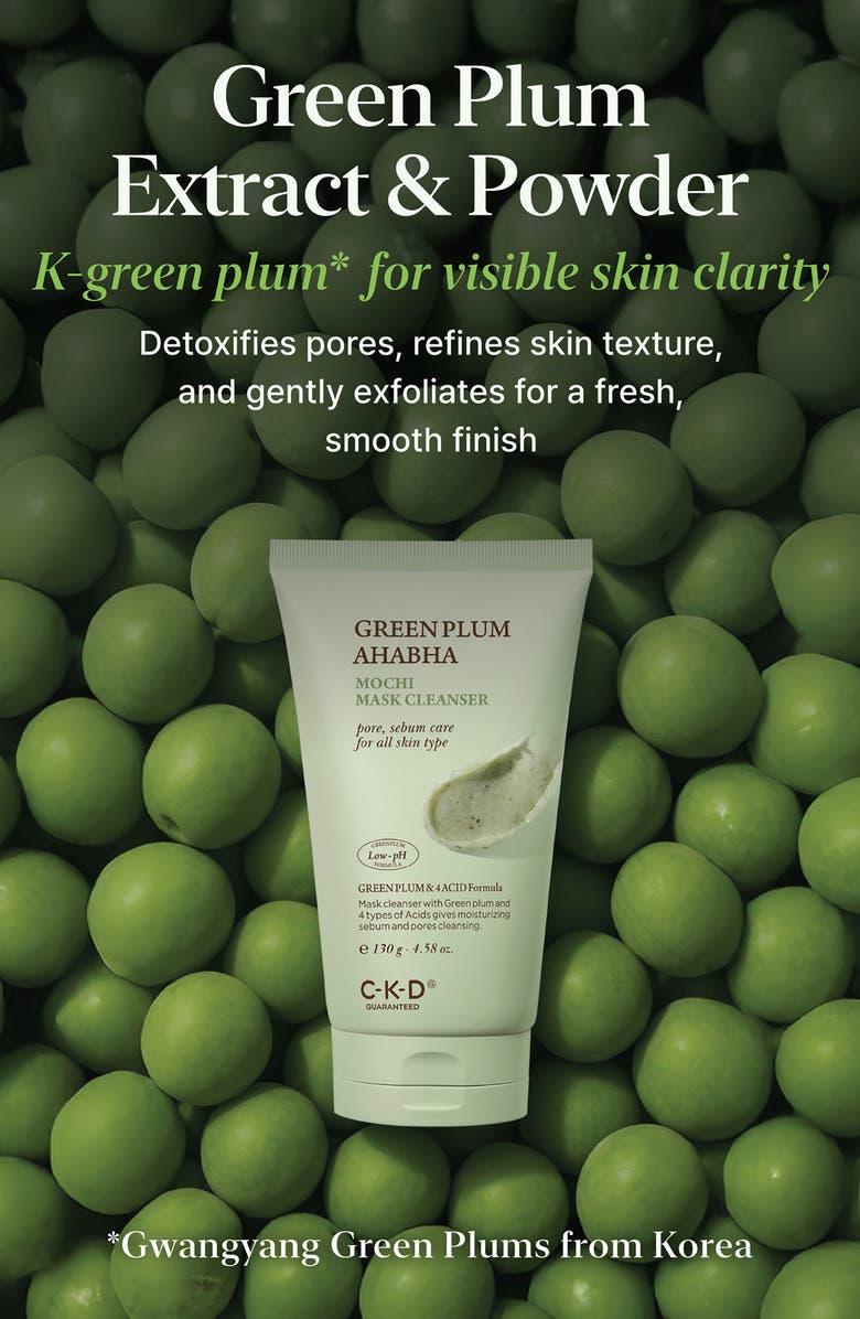 CKD Green Plum Mochi Mask Cleanser, Alternate, color, 