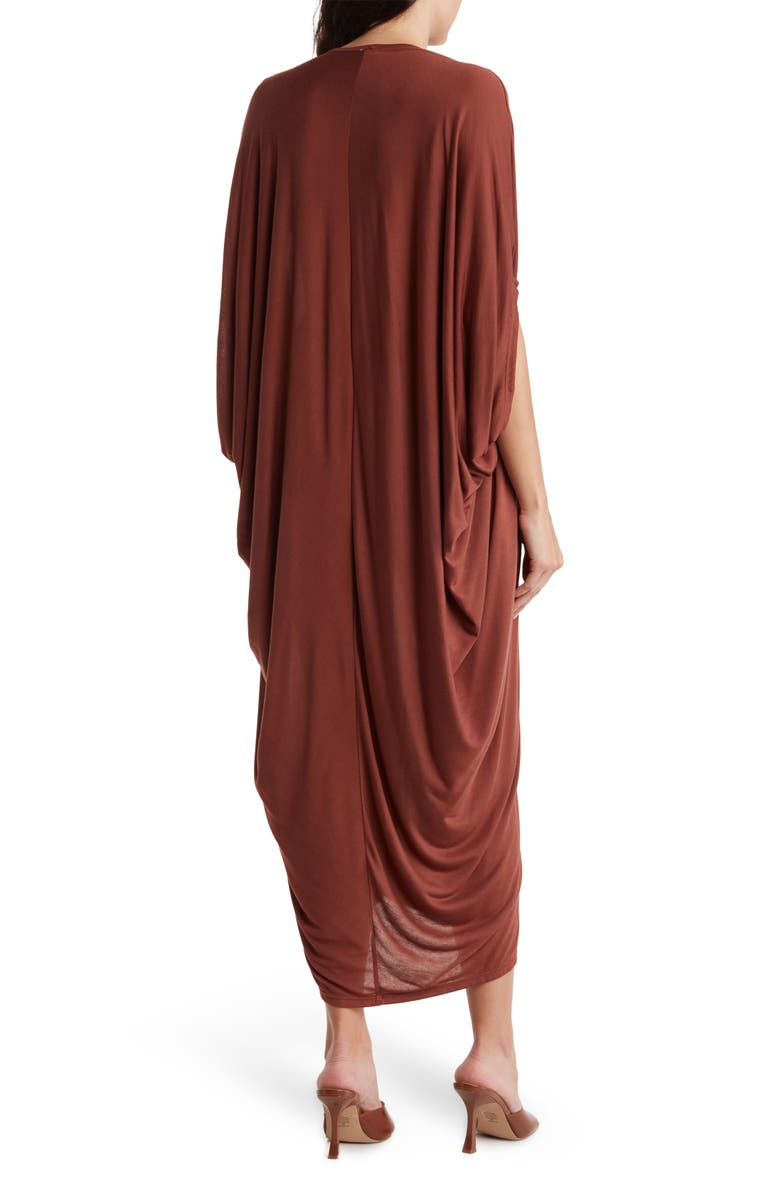 GO COUTURE Batwing Sleeve Maxi Dress, Alternate, color, 