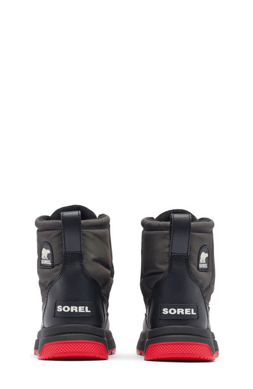 Sorel Kids' Whitney Iii Waterproof Mid Boot In Black