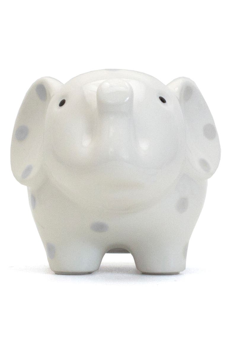 Child to Cherish Polka Dot Elephant Bank, Alternate, color, 