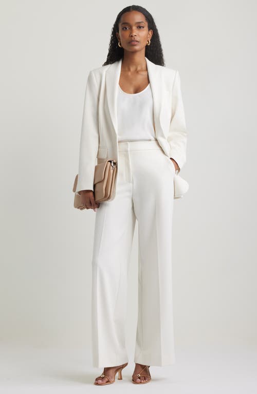 Nordstrom Relaxed Fit Blazer In Ivory Tofu
