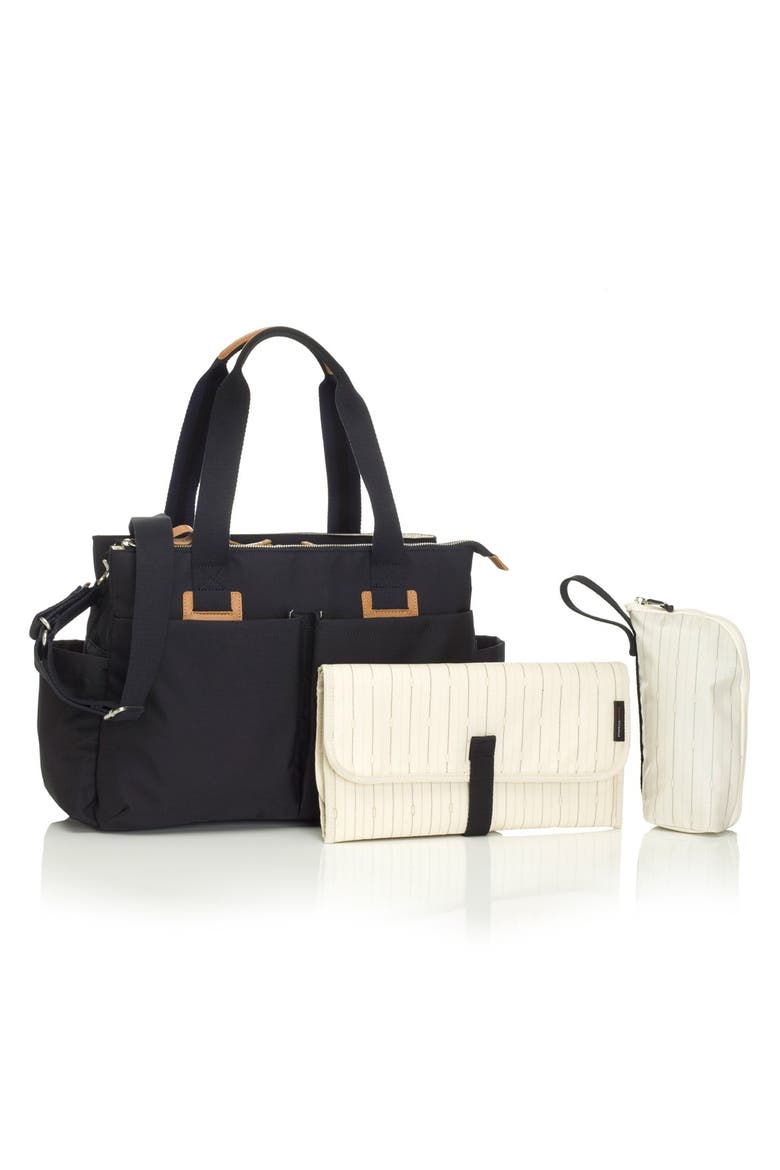 Diaper Shoulder Bag, Alternate, color, BLACK