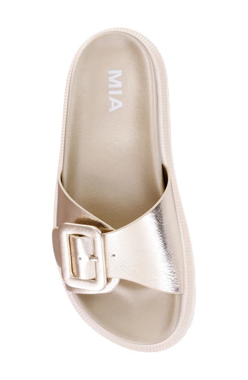 MIA MIA GYA PLATFORM SLIDE SANDAL