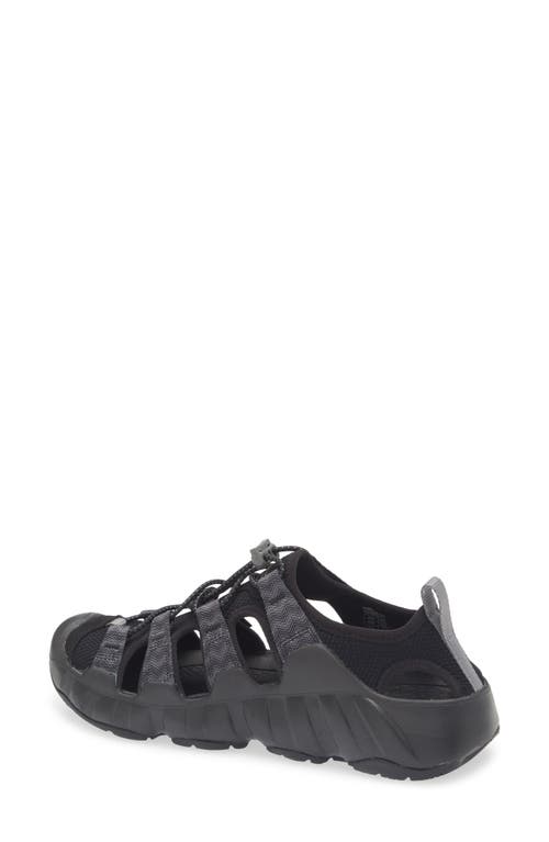 Keen Hyperport H2 Sandal In Black/steel Grey