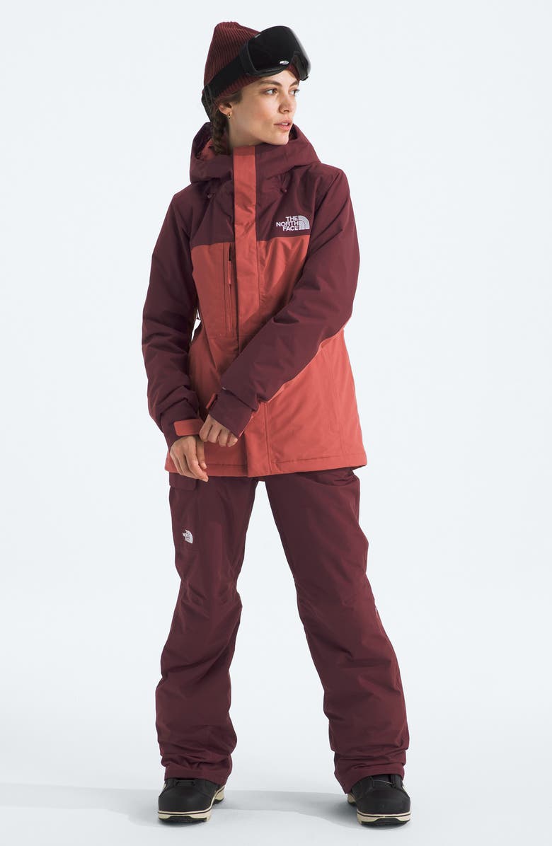 The North Face Freedom Insulated Waterproof Hooded Jacket, Alternate, color, Sumac/ Mars Dust