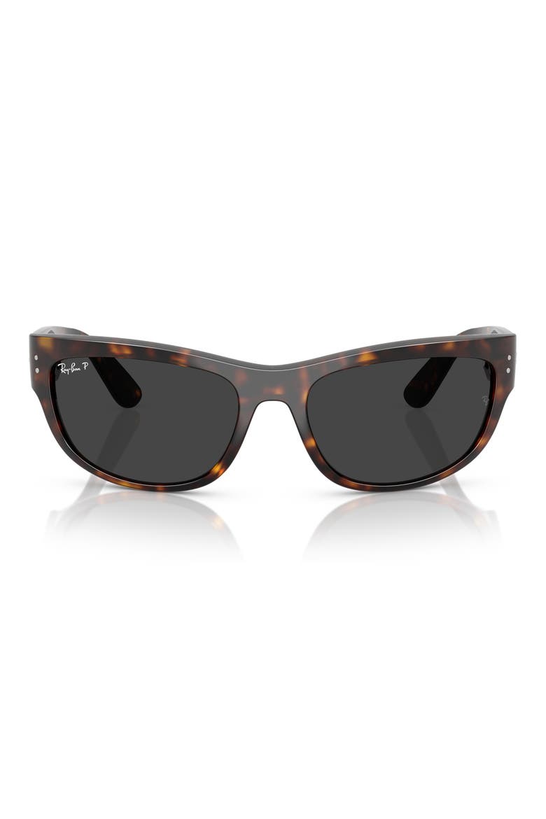 Balorama 60mm Pillow Sunglasses, Main, color, HAVANA