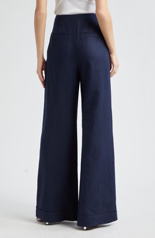 RAMY BROOK RAMY BROOK DALIA PLEATED WIDE LEG PANTS