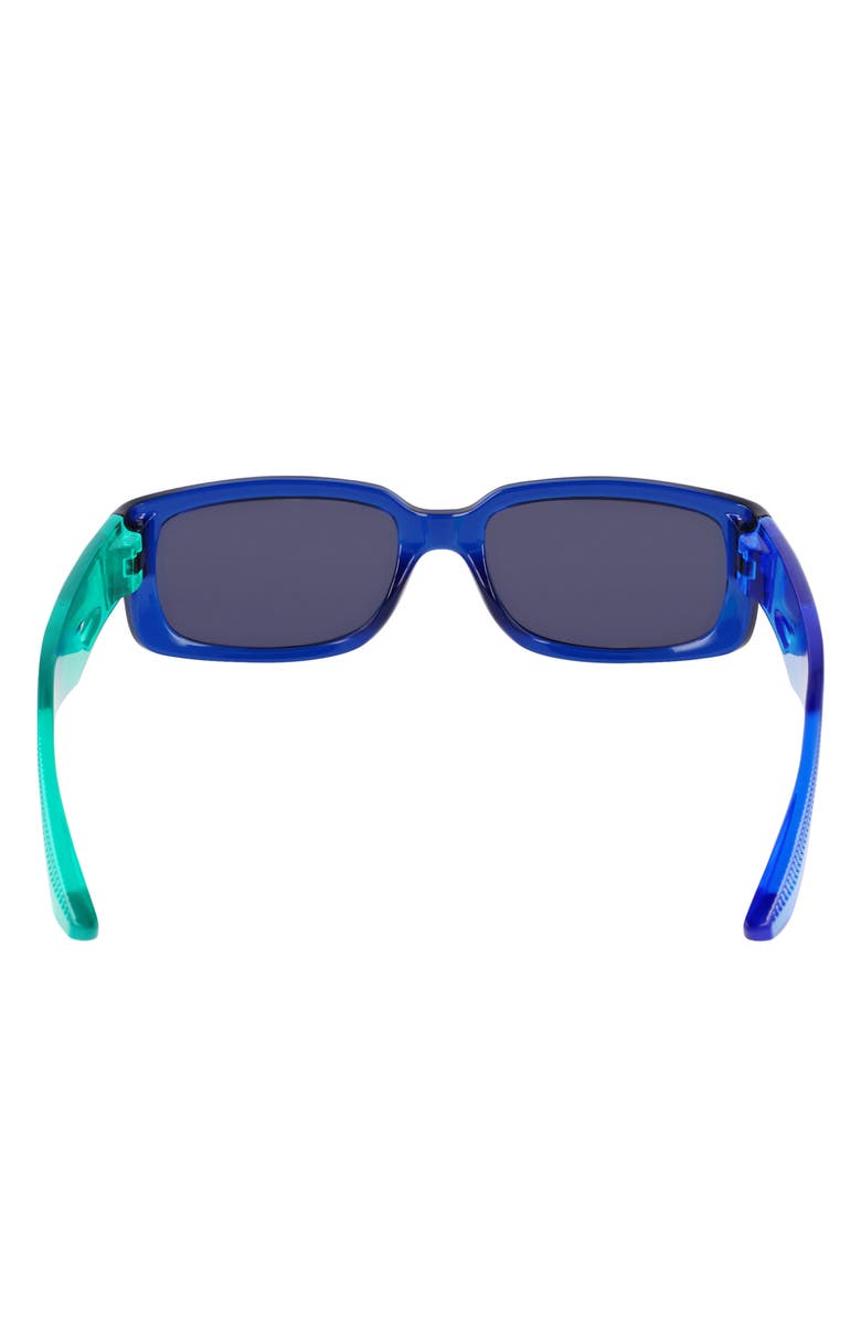 Nike Variant I 56mm Rectangle Sunglasses, Alternate, color, Midnight Navy / Navy