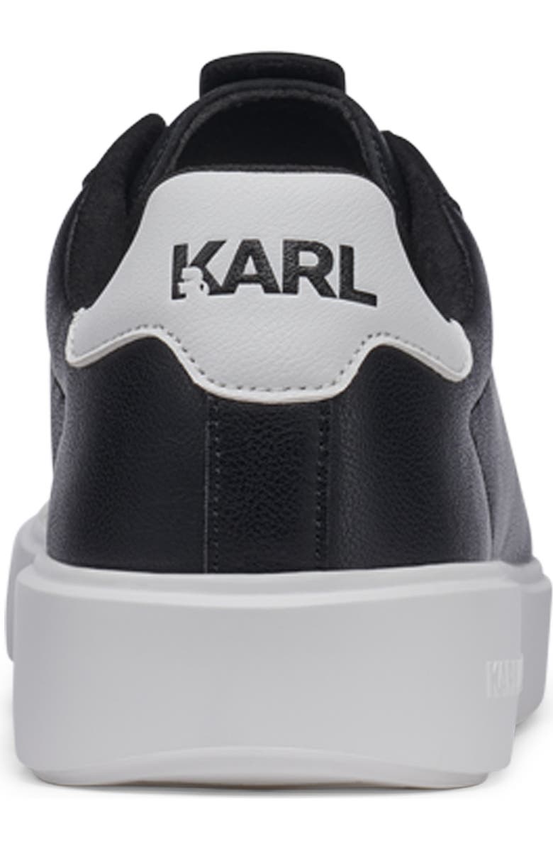 KARL LAGERFELD PARIS Plain Toe Sneaker, Alternate, color, Black