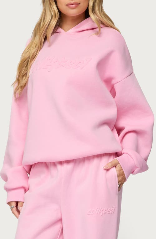 Edikted Totally Hoodie In Pink