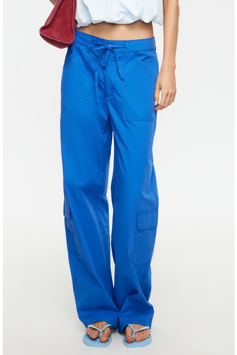 Venice Cotton Cargo Pants, Main, color, COBALT