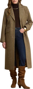 Lauren Ralph Lauren Longline Wool Blend Reefer Coat