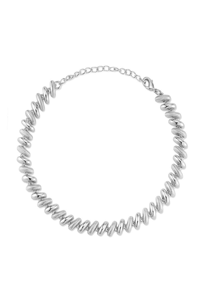 Macaroni Bracelet, Main, color, SILVER