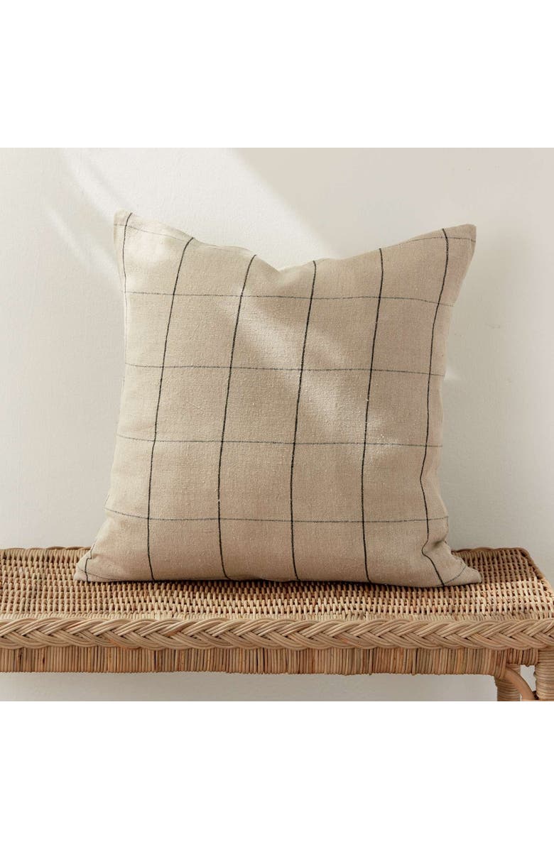 Napa Home & Garden Louis Pillow 24", Alternate, color, Beige