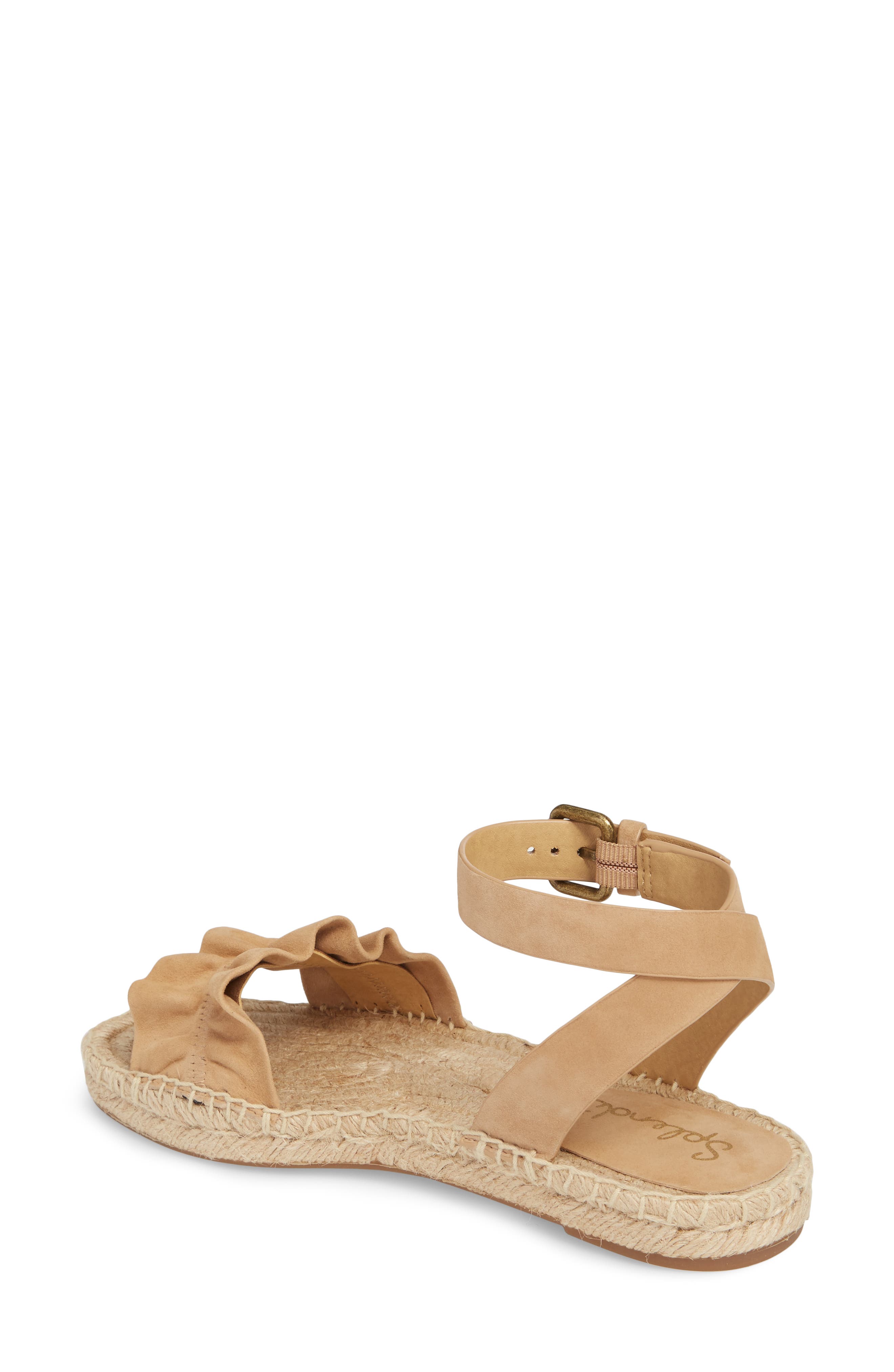 Splendid Becca Ruffled Espadrille Sandal, Alternate, color, 