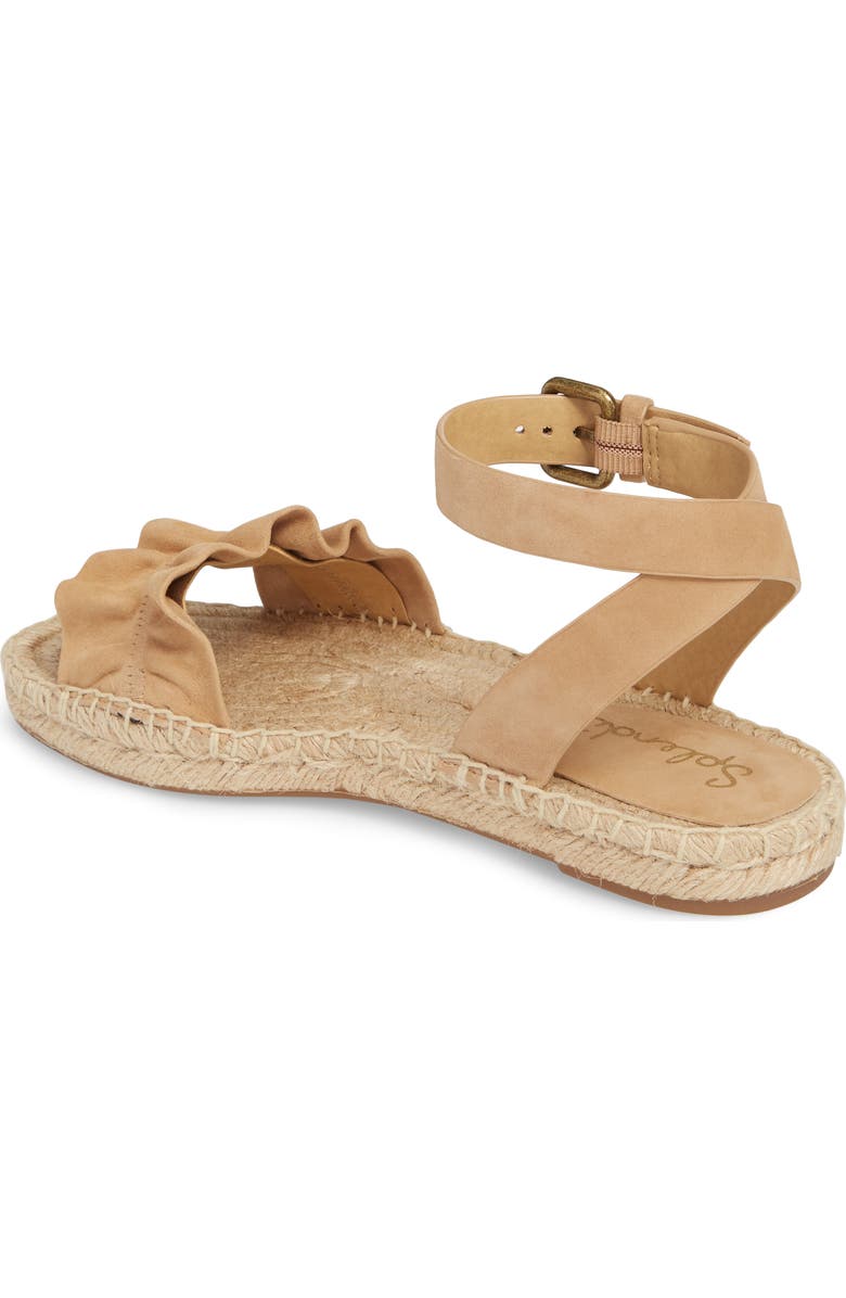 Splendid Becca Ruffled Espadrille Sandal, Alternate, color,
