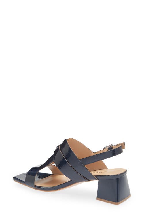 Regarde Le Ciel Amalia Slingback Sandal In Rock Navy 6920