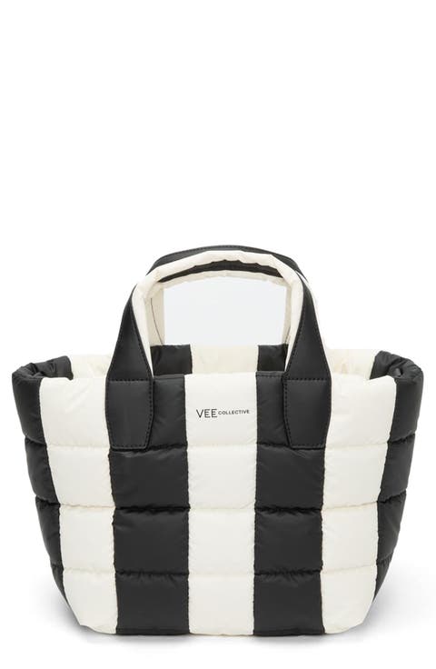 Small Porter Colorblock Recycled Nylon Tote