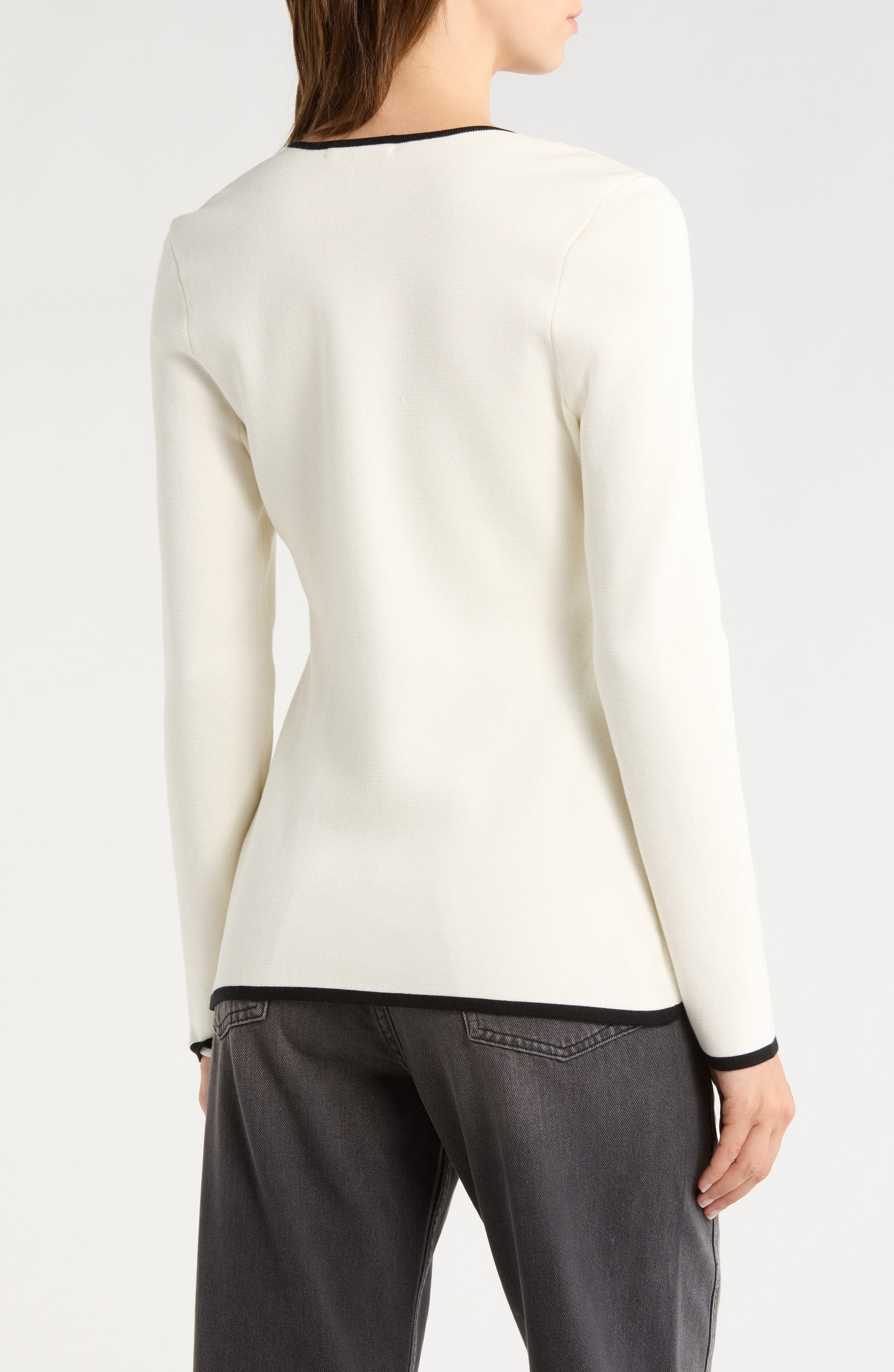 Ema Scoop Neck Cardigan - image 2