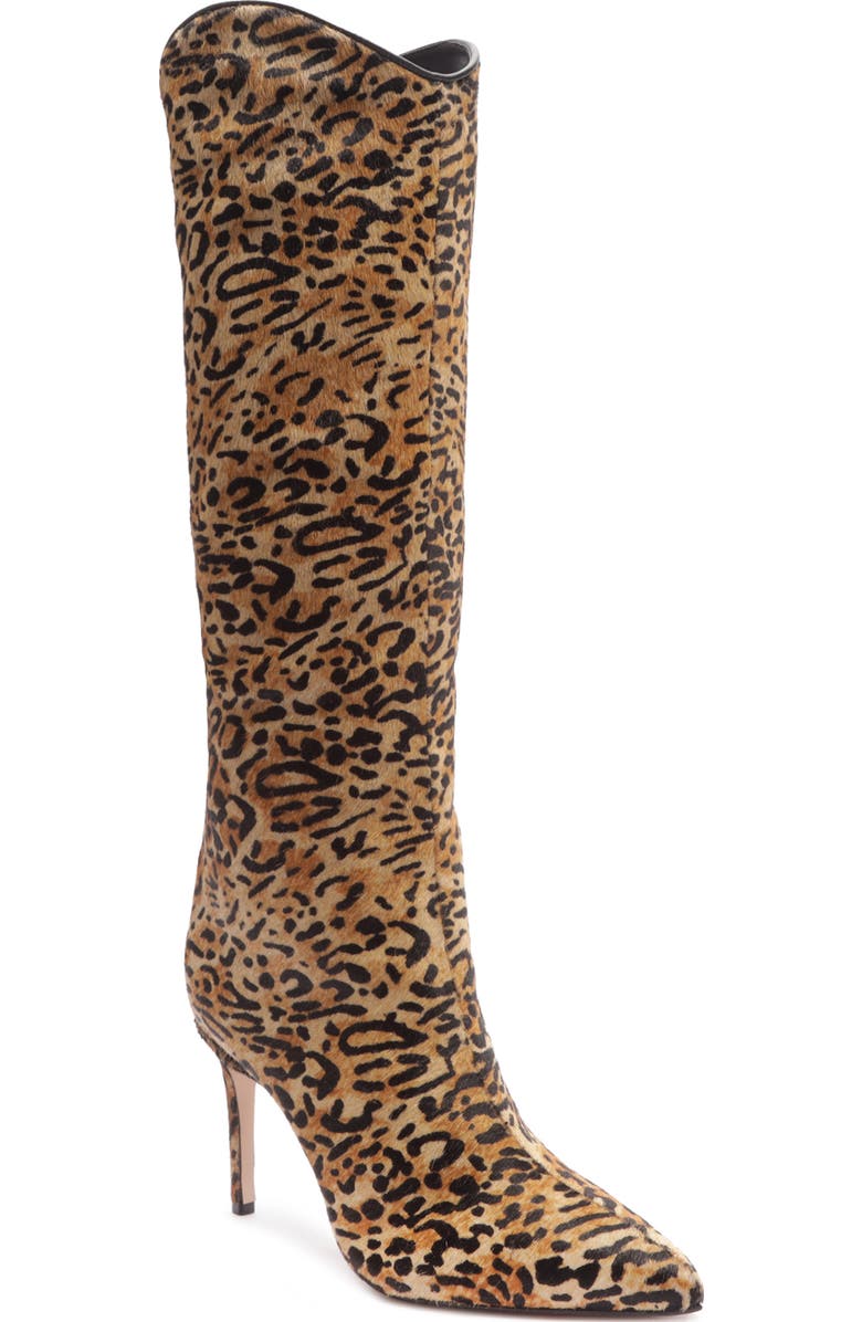 Schutz Maryana Wild Pointed Toe Genuine Calf Hair Boot, Main, color,
