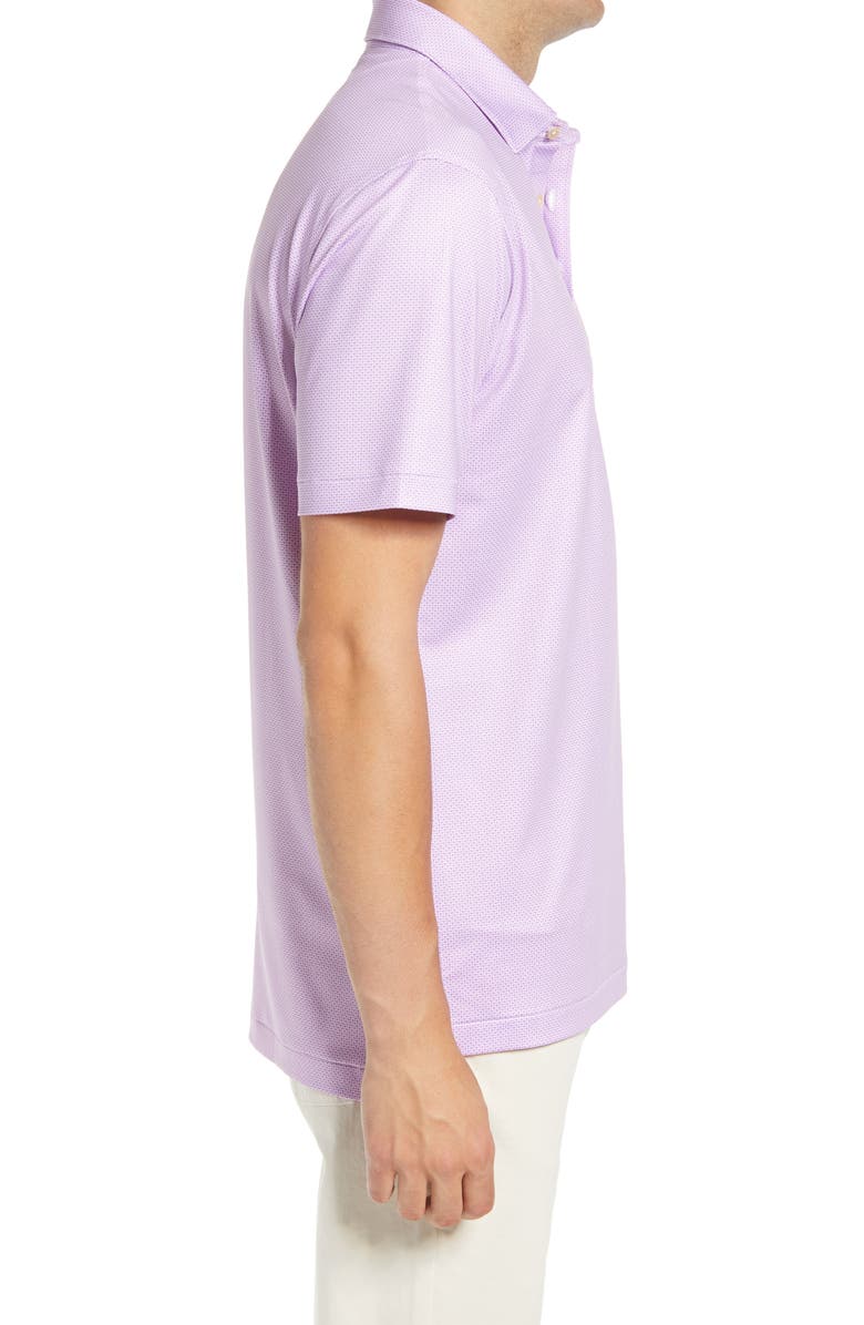 Peter Millar Drew Martini Print Jersey Polo, Alternate, color,