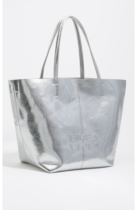 Large Leather Shopper Bag