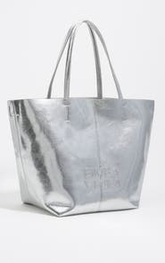 Bimba y Lola Large Leather Shopper Bag