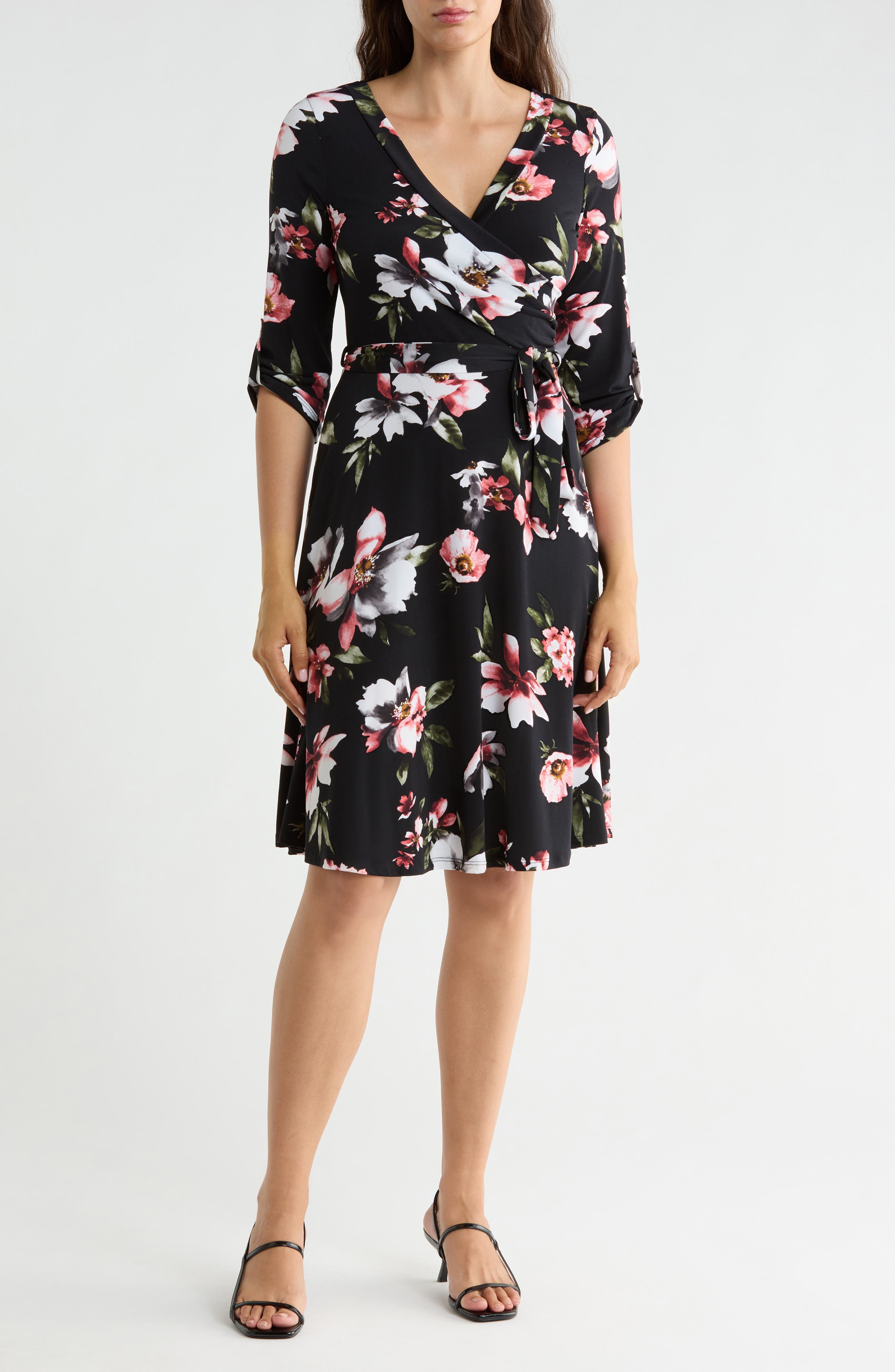 selected BLACK FLORAL