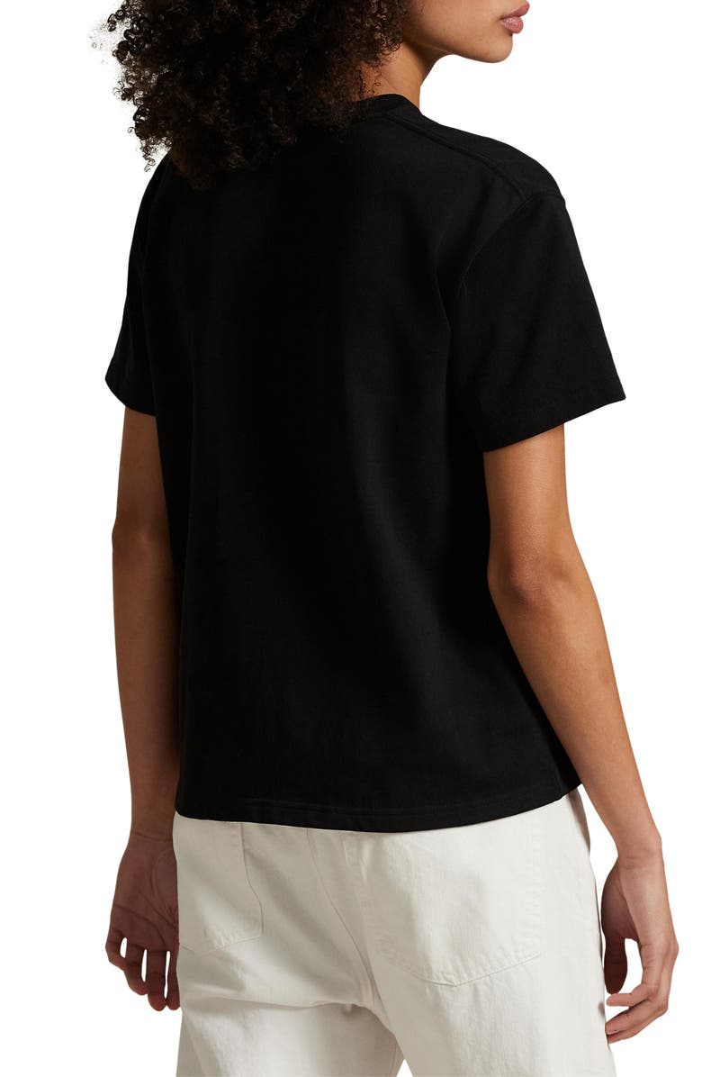Polo Ralph Lauren Relaxed Cotton T-Shirt, Alternate, color, Polo Black