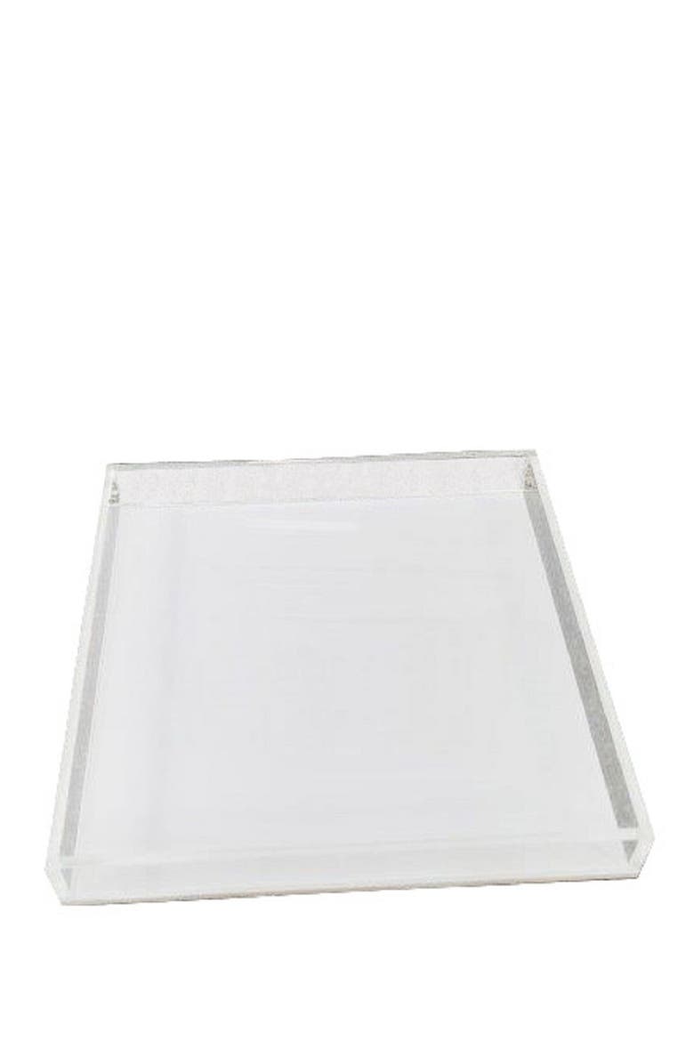 White Large Tray, Main, color, WHITE