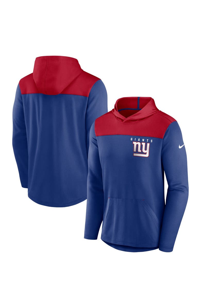 Nike Men's Nike Royal New York Giants Fan Gear Pullover Hoodie, Alternate, color, Royal
