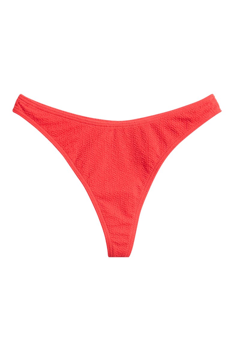 Rising Tide Skimpy Hike Bikini Bottoms, Alternate, color, FIESTA RED