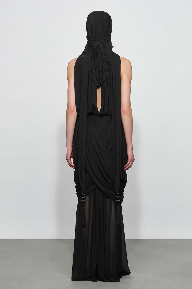 Arabella Gown, Alternate, color, Black