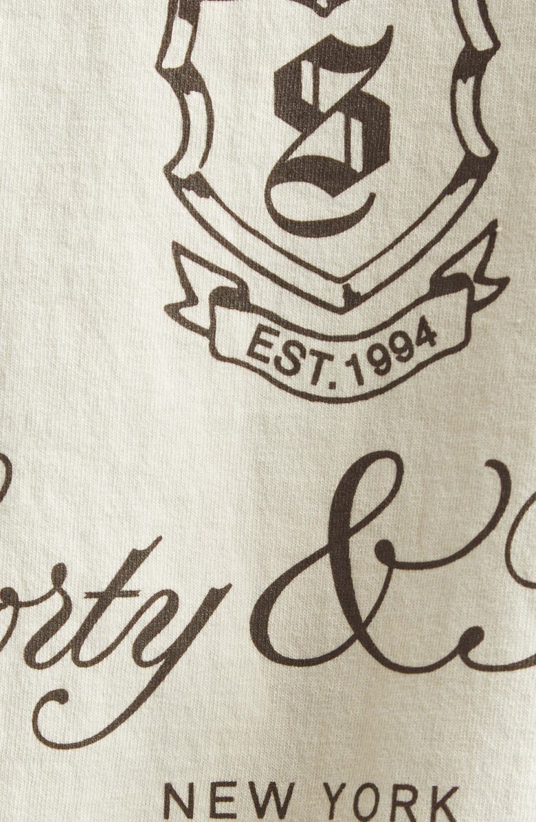 Sporty & Rich Vendome Cotton T-Shirt, Alternate, color, Ecru