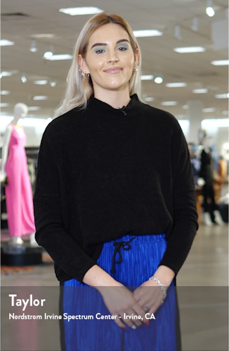 Island Print Wide Leg Pants, sales video thumbnail