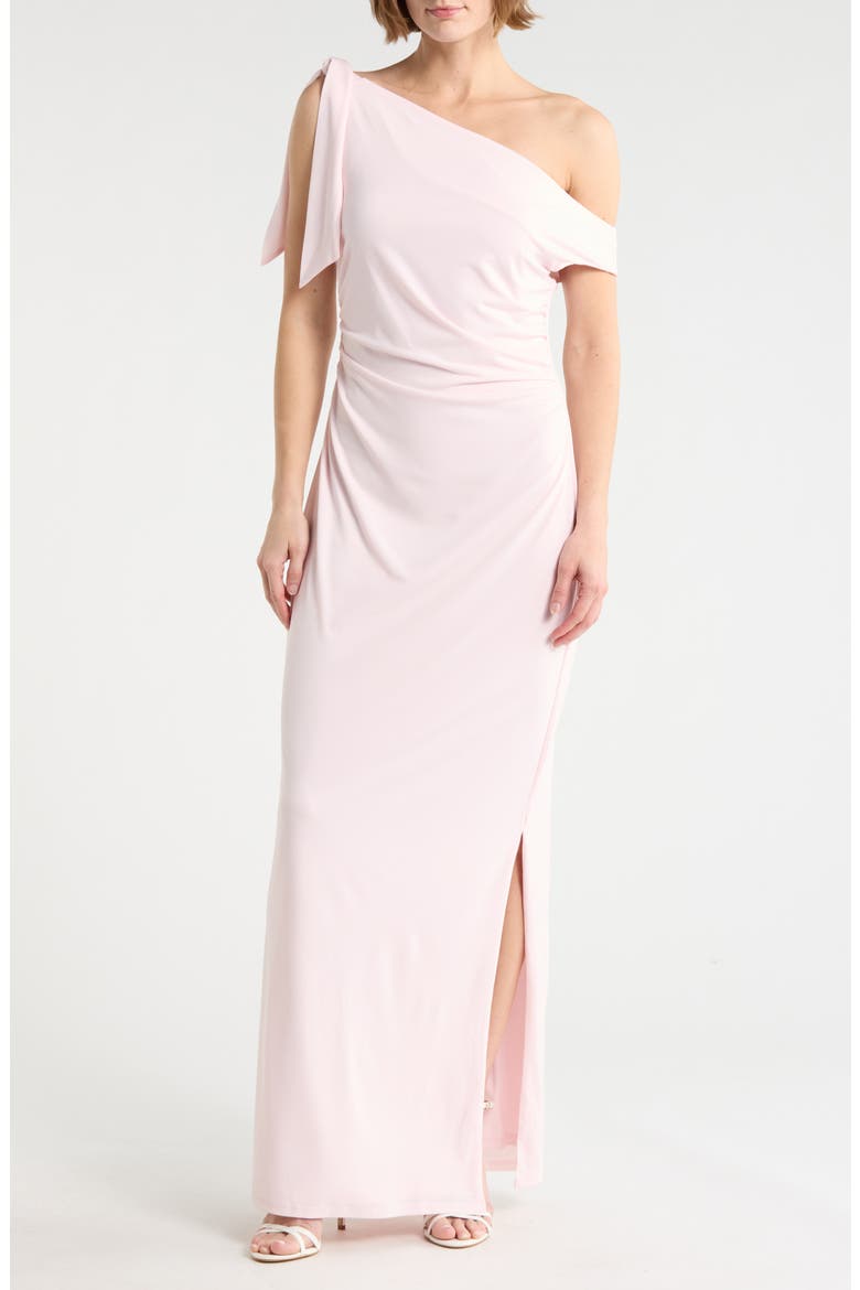 Ruched Midi Dress, Main, color, BABY PINK