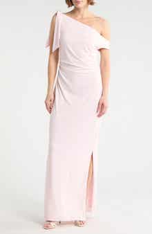 WAYF Ruched Midi Dress