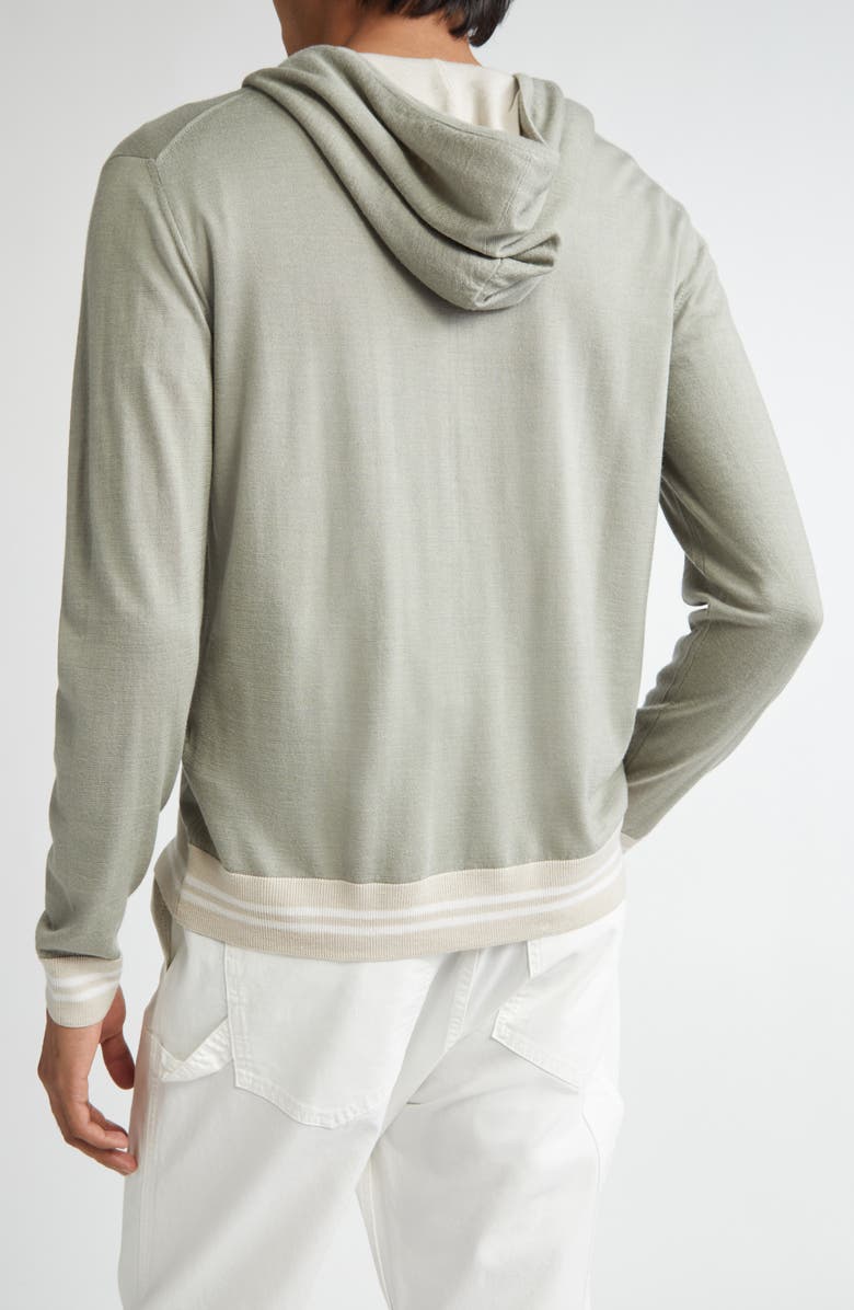 Eleventy Hooded Full Zip Cardigan, Alternate, color, 