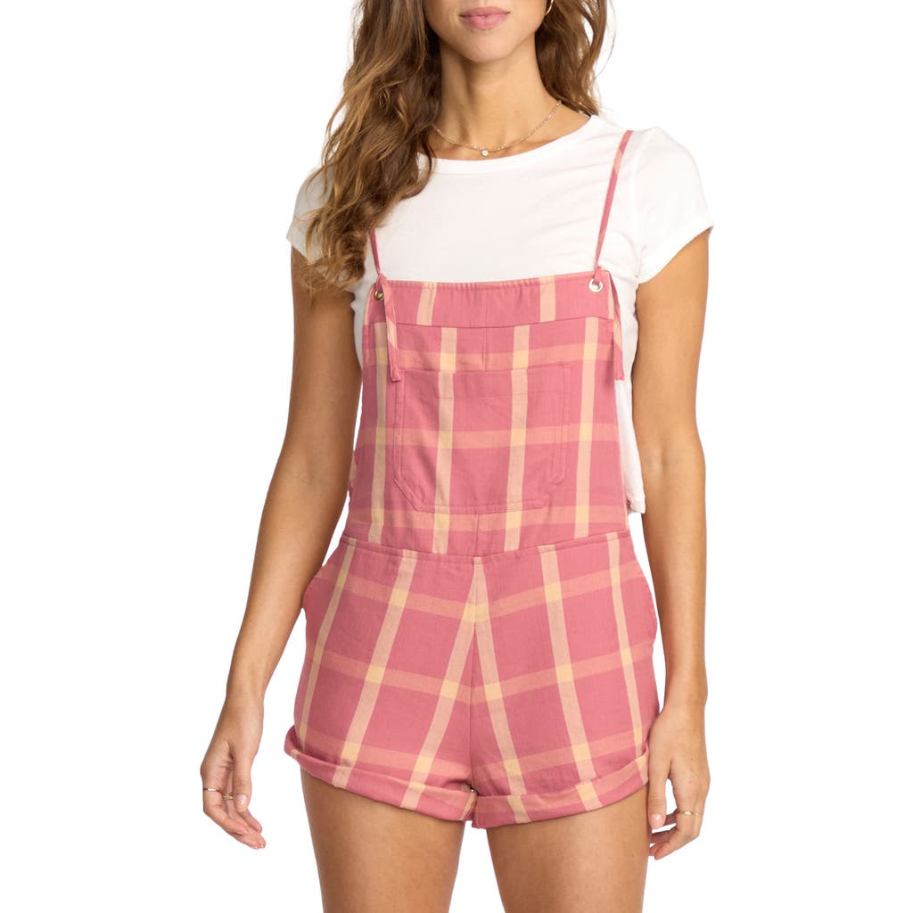 Billabong Wild Pursuit Short Overalls In Multi