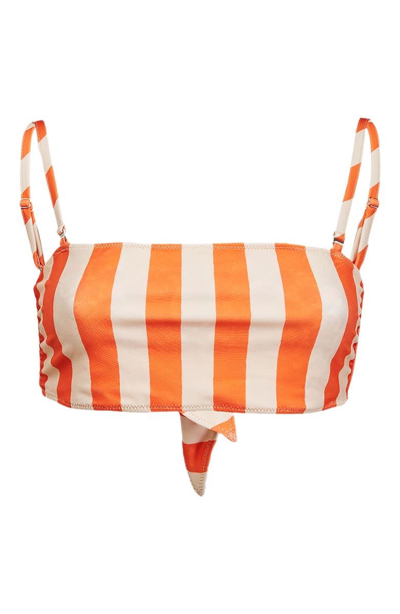 La DoubleJ 3-Way Bandeau Top Riviera Orange, Alternate, color, 